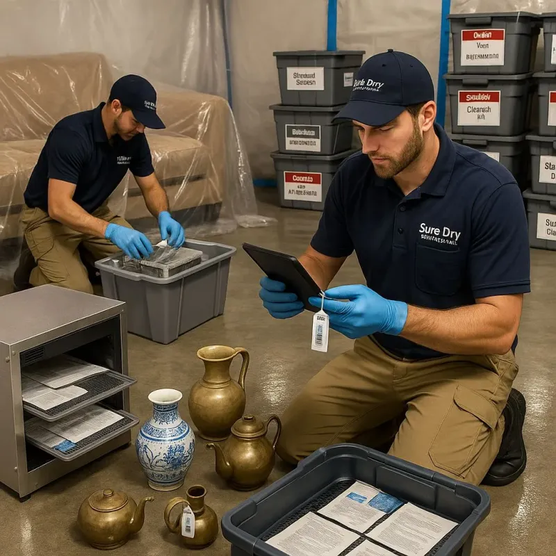 Content Protection and Restoration process in Camanche, IA