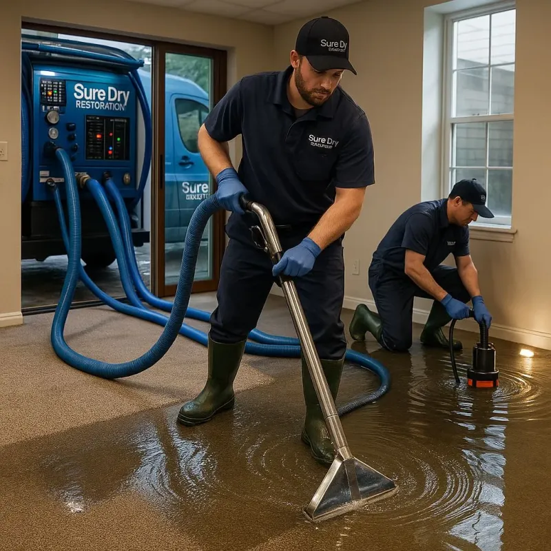 Water Extraction and Removal process in Camanche, IA